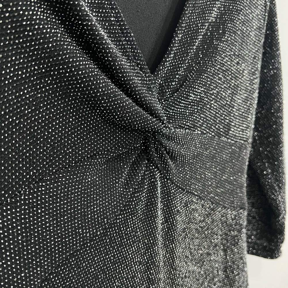 Black sparkly dress